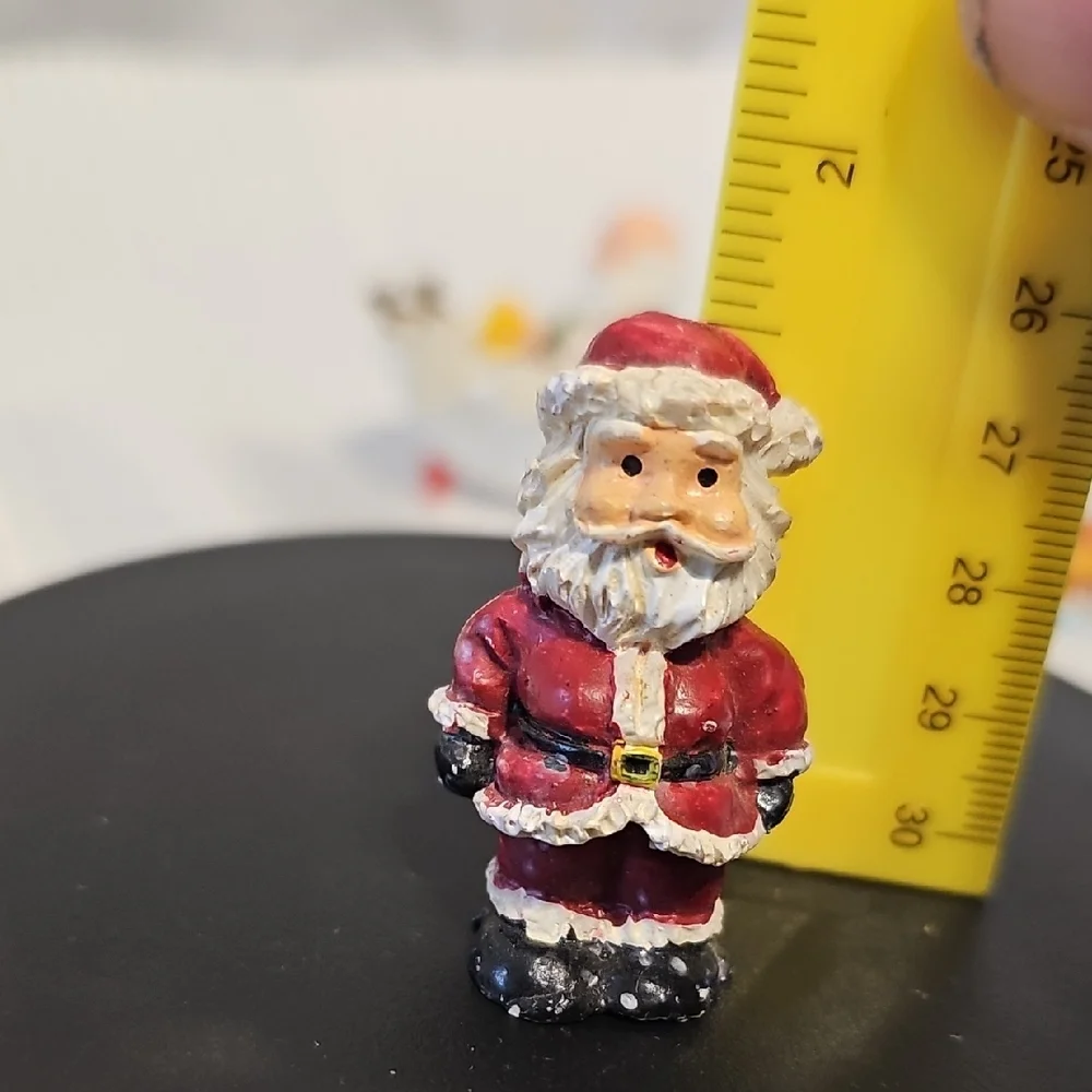Santa Claus Holiday Ornament And Figurine Set - Multicolor